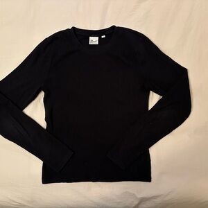 TNA Women’s Midnight Black Long Sleeve Tee